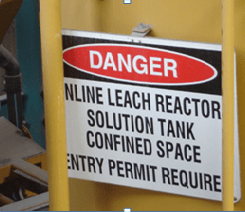 Règles de sécurité pour un travail en espace clos!