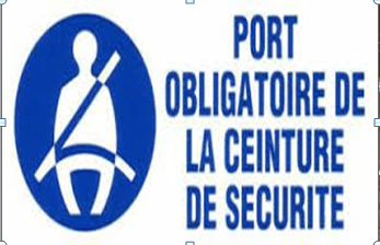 La ceinture de sécurité