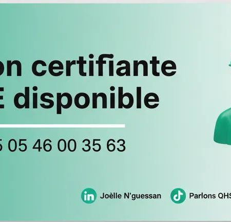 Formation Superviseur HSE certifiante disponible.